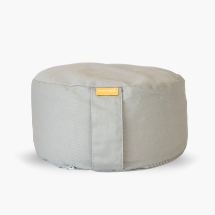 Grey Zafu Cushion